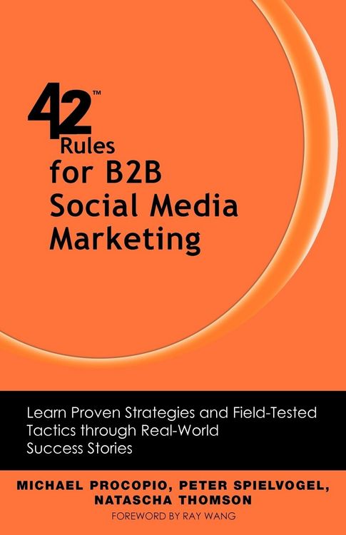 Produktbild: 42 Rules for B2B Social Media Marketing
