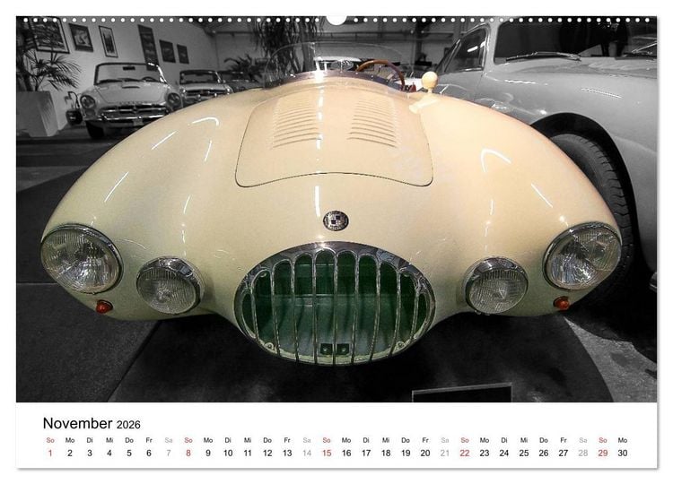 Produktbild: Classic Dream Cars (hochwertiger Premium Wandkalender 2026 DIN A2 quer), Kunstdruck in Hochglanz