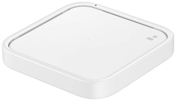 Produktbild: Samsung Induktions-Ladeger&auml;t 15 W Wireless Charger Pad EP-P2400 EP-P2400BWEGEU Ausg&auml;nge USB-C&reg; Wei&szlig;