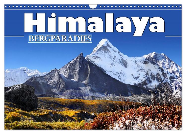 Produktbild: Himalaya - Bergparadies (Wandkalender 2026 DIN A3 quer), CALVENDO Monatskalender
