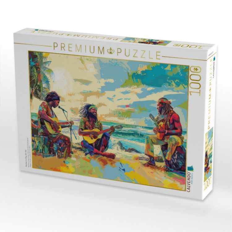 Produktbild: CALVENDO Puzzle Musiker im Pop-Art-Stil | 1000 Teile Lege-Gr&ouml;&szlig;e 64x48cm Foto-Puzzle f&uuml;r gl&uuml;ckliche Stunden