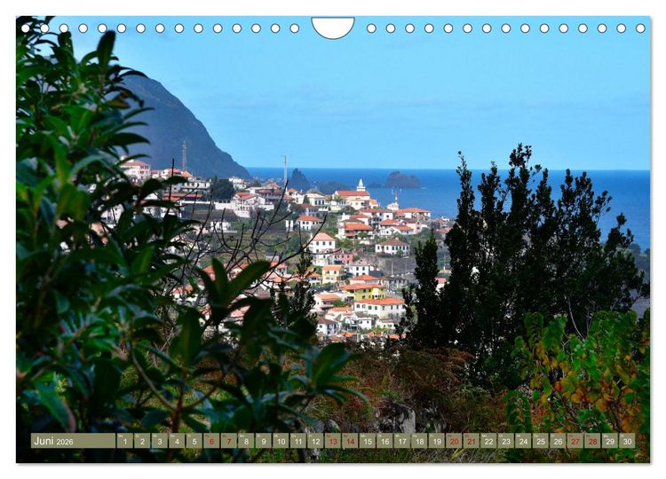 Produktbild: Erlebe mit mir Madeira (Wandkalender 2026 DIN A4 quer), CALVENDO Monatskalender