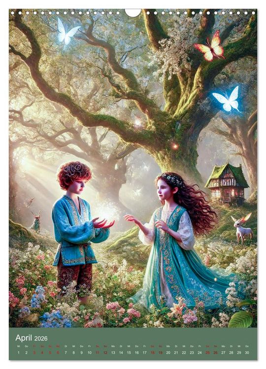 Produktbild: Mystische Welten, Fantasy Naturzauber (Wandkalender 2026 DIN A3 hoch), CALVENDO Monatskalender