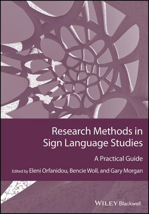 Produktbild: Research Methods in Sign Language Studies