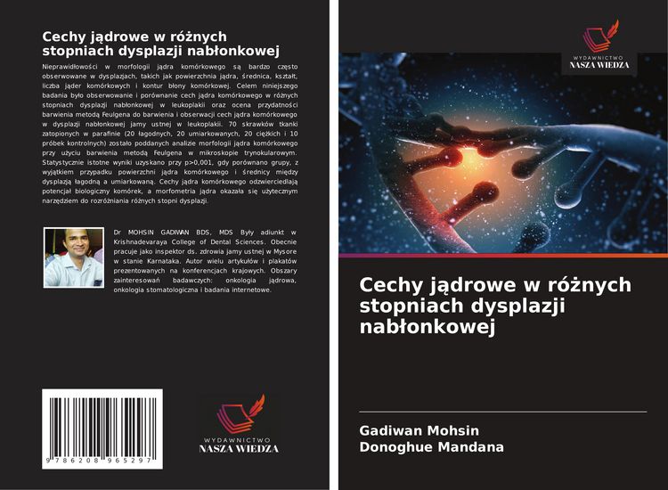 Produktbild: Cechy j&iquest;drowe w r&oacute;&iquest;nych stopniach dysplazji nab&iquest;onkowej