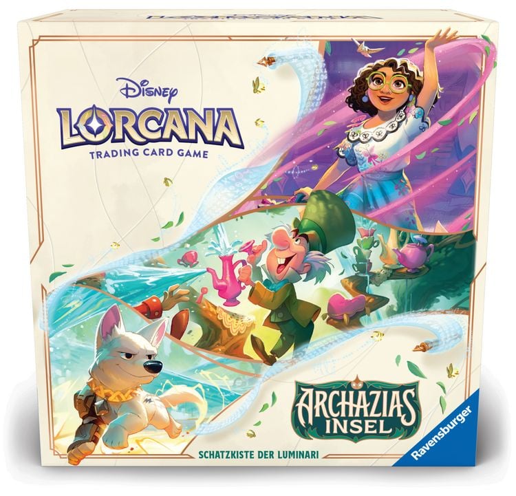 Produktbild: Disney Lorcana TCG: Archazias Insel - Schatzkiste der Luminari (Deutsch)