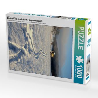 Produktbild: CALVENDO Puzzle Ein Motiv aus dem Kalender Wege durchs Jahr | 1000 Teile Lege-Gr&ouml;&szlig;e 64 &times; 48 cm Foto-Puzzle f&uuml;r gl&uuml;ckliche Stunden