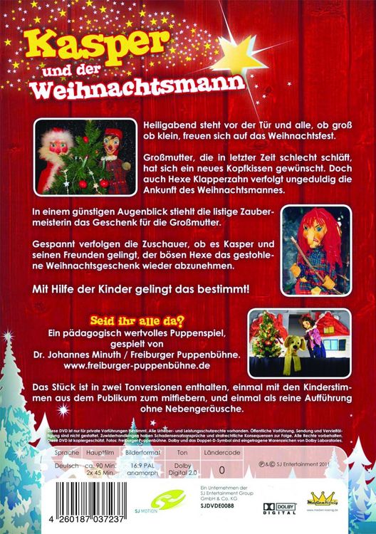 Produktbild: Kasper und der Weihnachtsmann