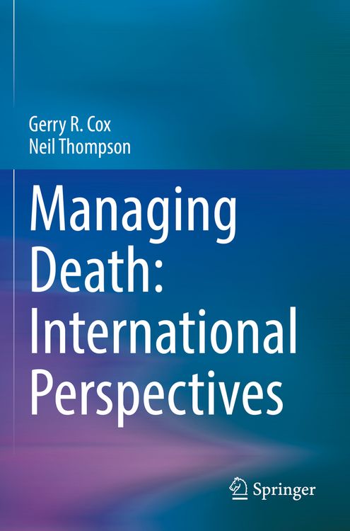 Produktbild: Managing Death: International Perspectives