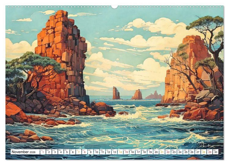 Produktbild: Braun, W: Peaceful Realms of Illustrated Landscapes (High Qu