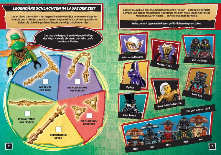 Produktbild: LEGO&reg; NINJAGO&reg; - Epische Duelle - Mein Wimmel-Stickerspa&szlig;