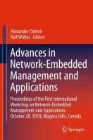 Produktbild: Advances in Network-Embedded Management and Applications
