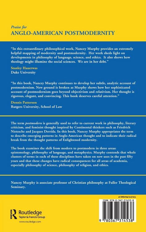 Produktbild: Anglo-american Postmodernity