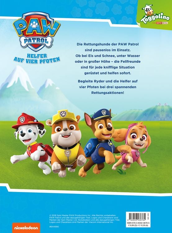 Produktbild: PAW Patrol: Die gr&ouml;&szlig;ten Abenteuer