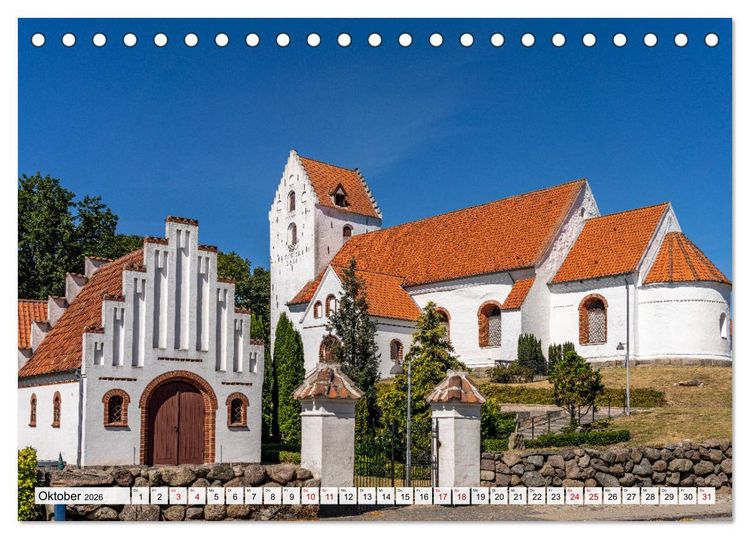 Produktbild: D&auml;nemark - Insel Langeland (Tischkalender 2026 DIN A5 quer), CALVENDO Monatskalender
