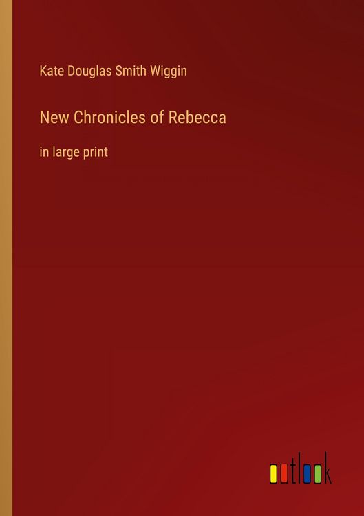 Produktbild: New Chronicles of Rebecca