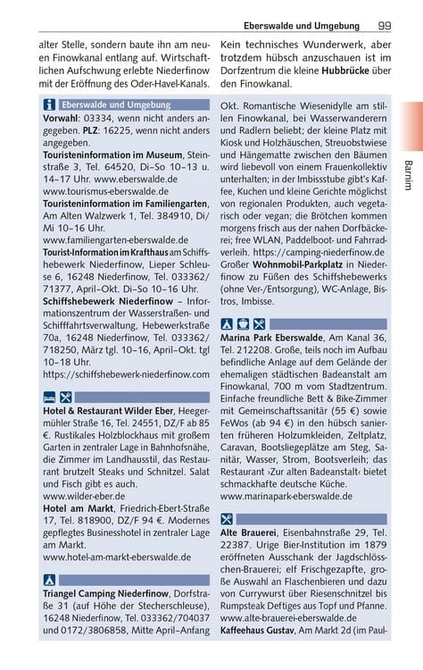 Produktbild: TRESCHER Reisef&uuml;hrer Barnim und Uckermark