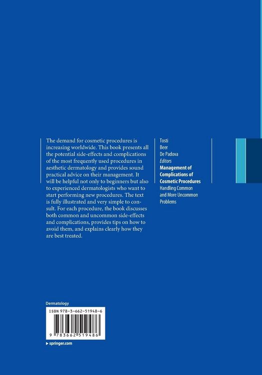 Produktbild: Management of Complications of Cosmetic Procedures