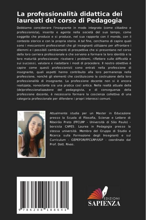 Produktbild: La professionalit&agrave; didattica dei laureati del corso di Pedagogia