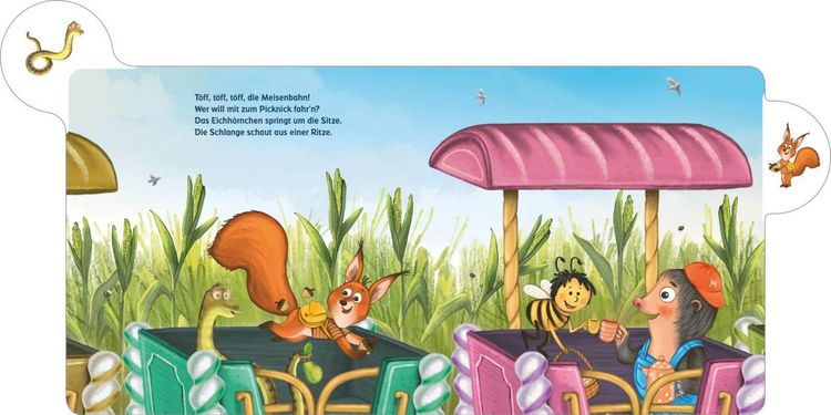 Produktbild: T&ouml;ff, t&ouml;ff, t&ouml;ff, die Meisenbahn