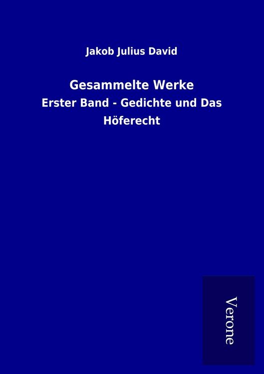 Produktbild: Gesammelte Werke