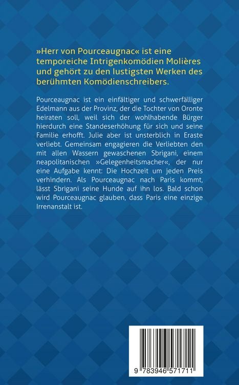 Produktbild: Herr von Pourceaugnac: Moli&egrave;re: Eine Intrigenkom&ouml;die (Illustrierte Ausgabe)