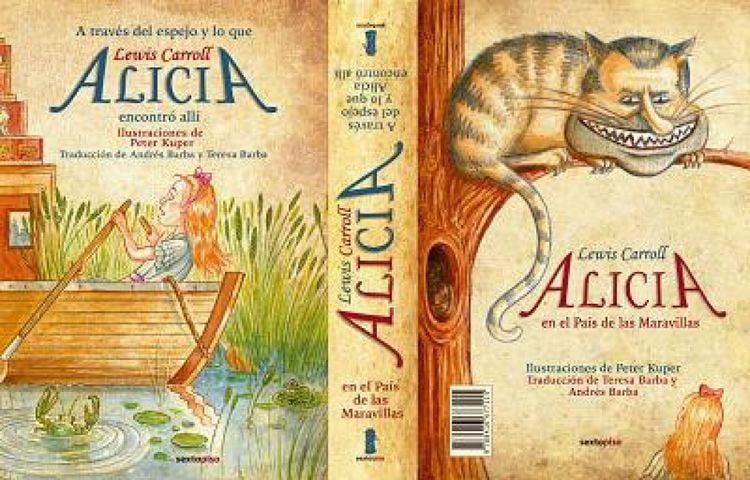 Produktbild: Alicia en el Pa&iacute;s de las Maravillas ; A trav&eacute;s del espejo