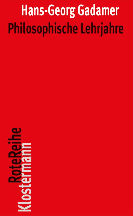 Produktbild: Philosophische Lehrjahre