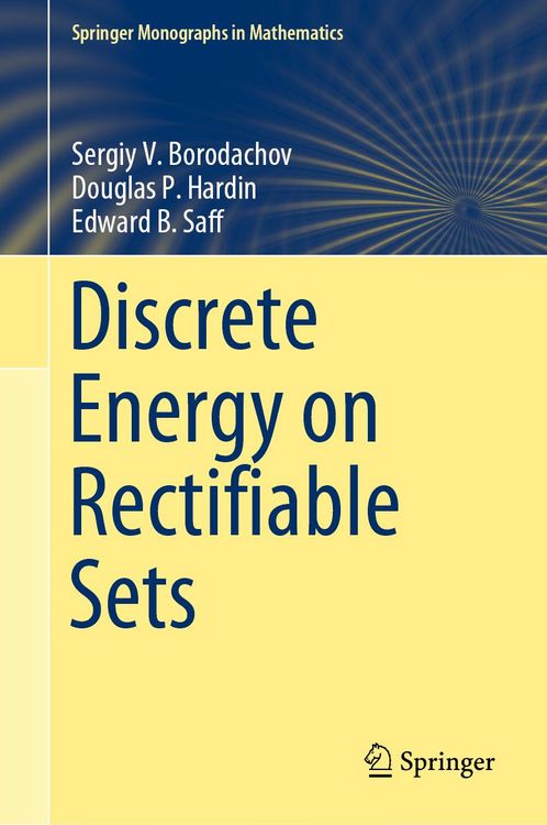 Produktbild: Discrete Energy on Rectifiable Sets