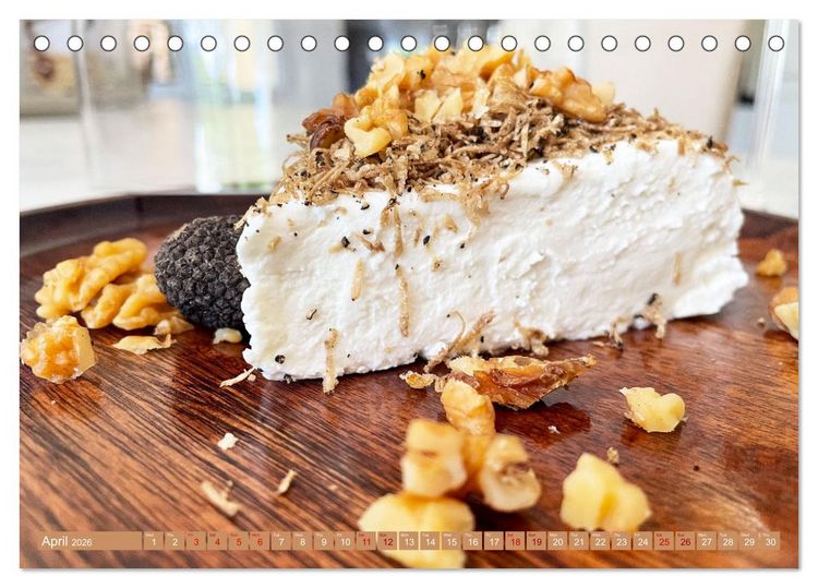 Produktbild: French Truffle Wonders (Desk Calendar 2026 DIN A5 landscape), CALVENDO 12 Month DeskCalendar