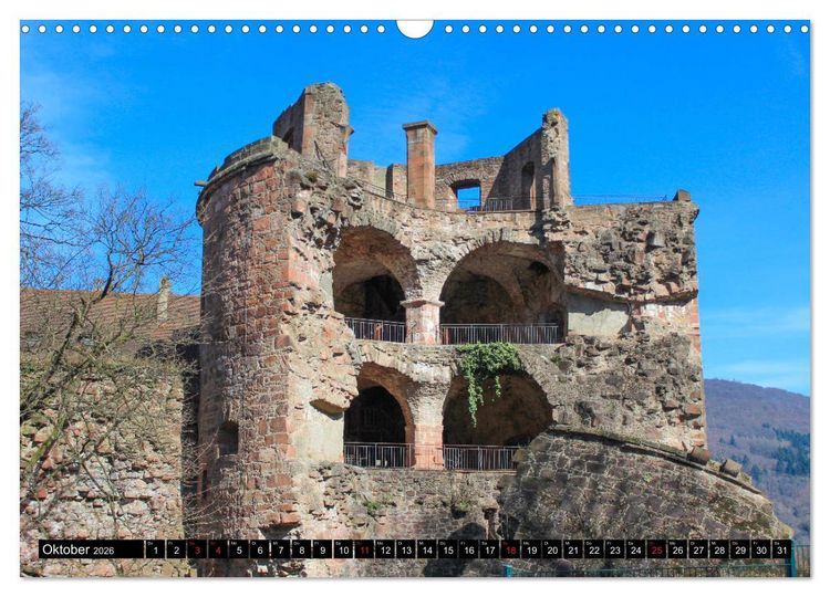 Produktbild: Historisches Heidelberg (Wandkalender 2026 DIN A3 quer), CALVENDO Monatskalender