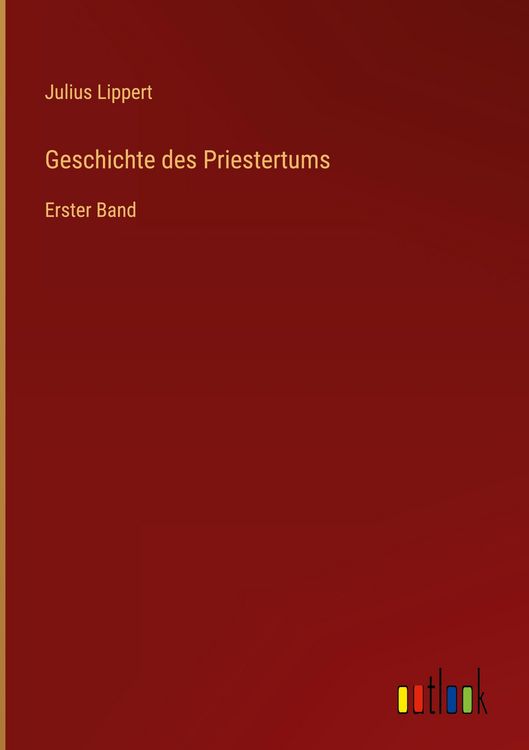 Produktbild: Geschichte des Priestertums