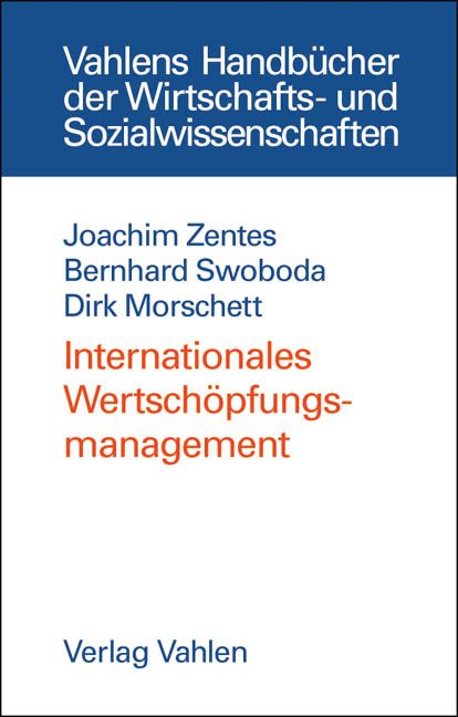 Produktbild: Internationales Wertsch&ouml;pfungsmanagement