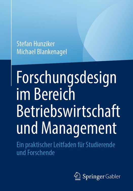Produktbild: Forschungsdesign im Bereich Betriebswirtschaft und Management