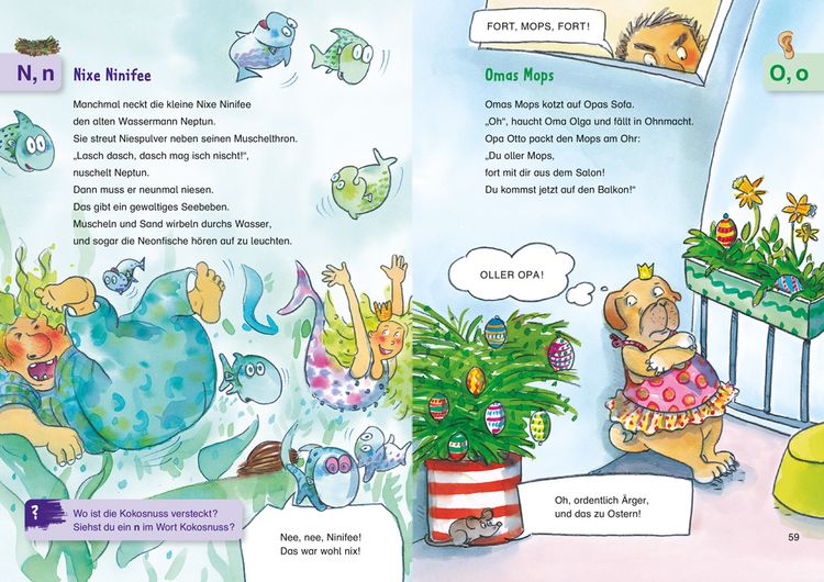 Produktbild: Duden Leseprofi &ndash; Lustige Abc-Geschichten f&uuml;r Vorschule und Schulstart