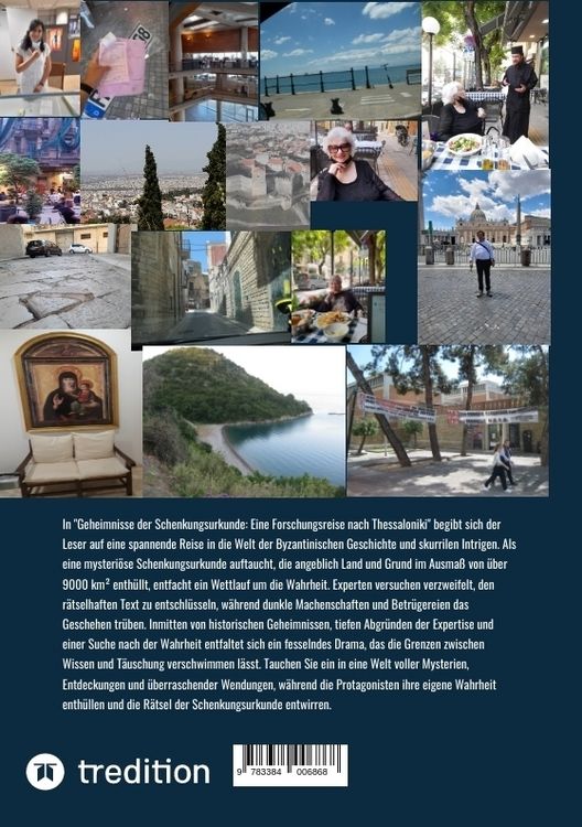 Produktbild: Meine ungewisse Reise und die byzantinische Schenkungsurkunde.