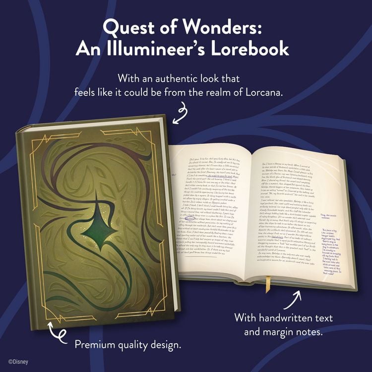 Produktbild: Disney Lorcana - Quest of Wonders. An Illumineer's Lorebook EN