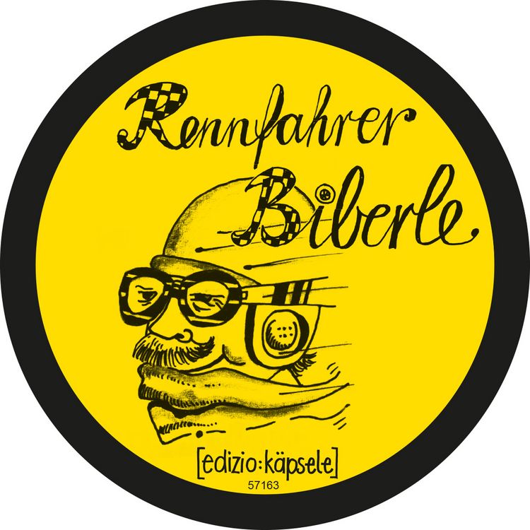 Produktbild: Autoaufkleber 'Rennfahrer Biberle'