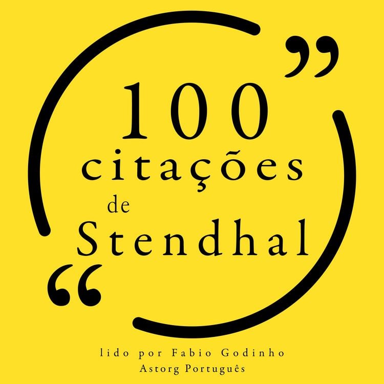 Produktbild: 100 cita&ccedil;&otilde;es de Stendhal