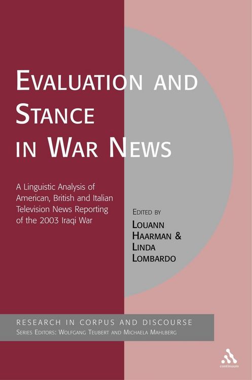 Produktbild: Evaluation and Stance in War News