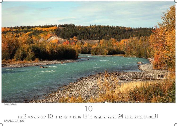 Produktbild: Alaska Kalender 2027 &ndash; Wandkalender | Fotokalender Nordamerika 35x50cm -mit beeindruckenden Naturmotiven, Gletscher, Wildnis und faszinierende Landschaften