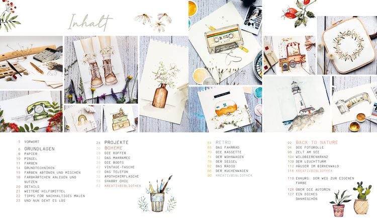 Produktbild: Boho Watercolor