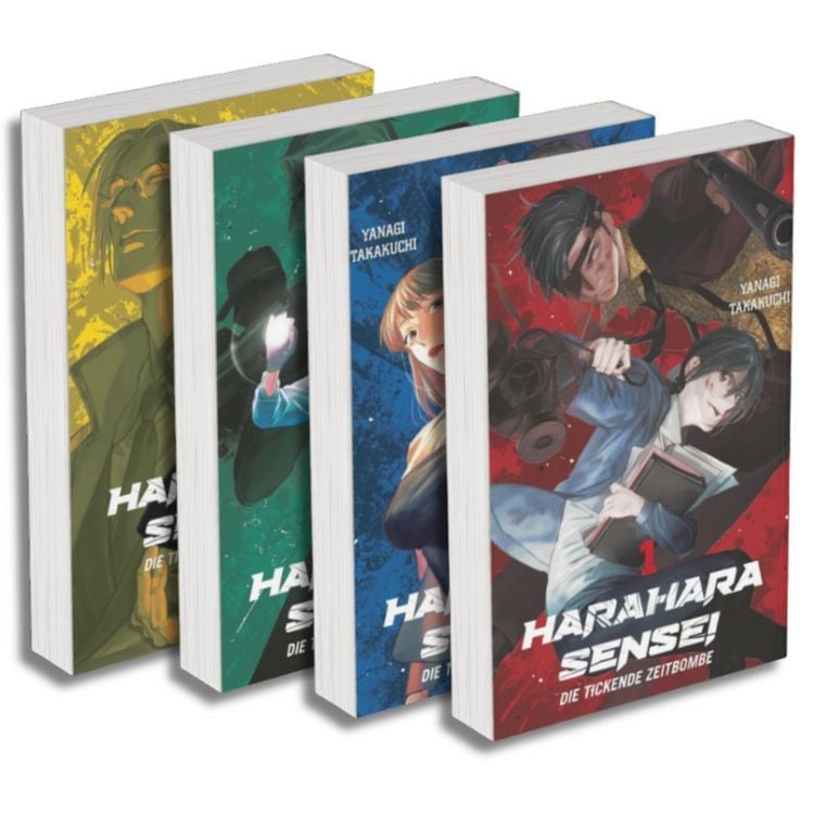 Produktbild: Harahara Sensei &ndash; Die tickende Zeitbombe: Manga Pack (Band 1-4)