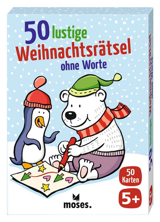 Produktbild: 50 lustige Weihnachtsr&auml;tsel ohne Worte