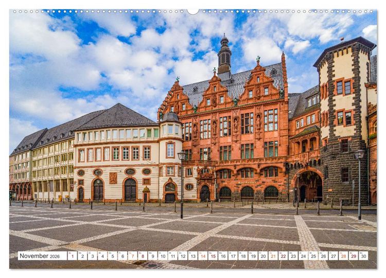 Produktbild: Hessen Impressionen (Wandkalender 2026 DIN A2 quer), CALVENDO Monatskalender