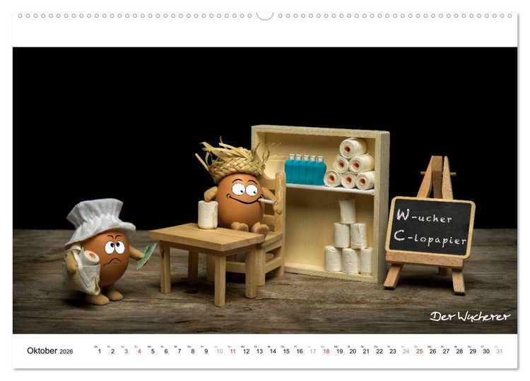 Produktbild: Verschw&ouml;rungs - und andere Theorien (hochwertiger Premium Wandkalender 2026 DIN A2 quer), Kunstdruck in Hochglanz