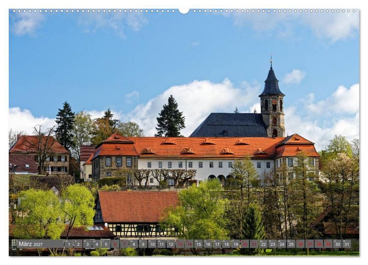 Produktbild: Liebenswertes Kulmbacher Land (hochwertiger Premium Wandkalender 2027 DIN A2 quer), Kunstdruck in Hochglanz