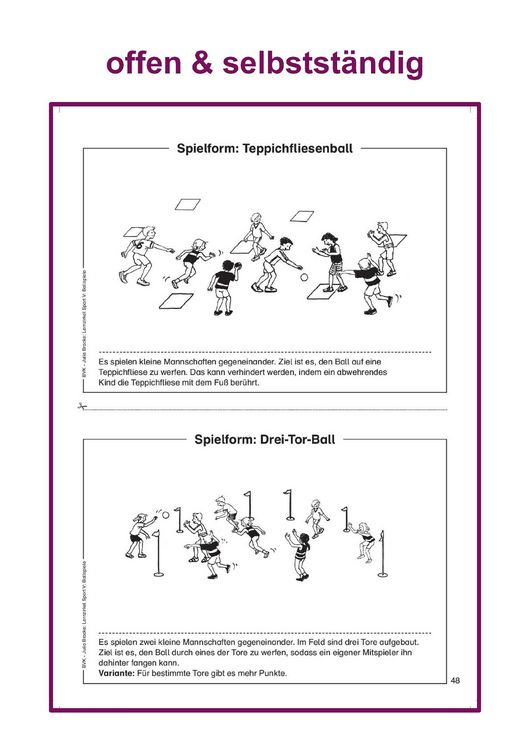 Produktbild: Lernzirkel Sport V: Ballspiele