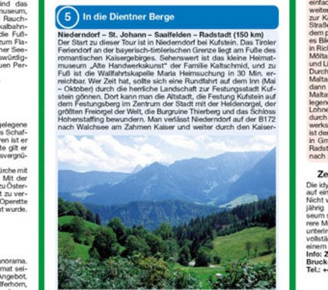 Produktbild: Publicpress Motorradkarte &Ouml;sterreichische Alpen 1:250.000