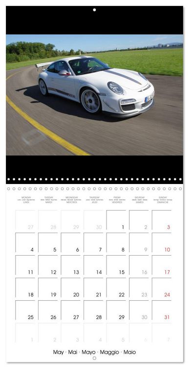 Produktbild: Porsche 911 GT3 RS 4.0 (Wall Calendar 2026 12 &times; 12 Inch) CALVENDO 12 Month Wall Calendar